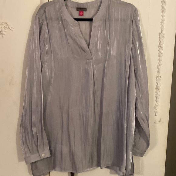 Vince Camuto Tops - Silver metallic tunic. Vince Camuto. SZ XXL. NWOT